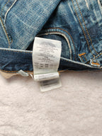 Men Y2K G-Star 3301 Blue Slim Mid Waist W31 L30 Jeans