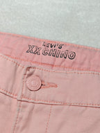 Men Y2K Levi's XX Chino Pink Slim Taper W36 L32 Trousers