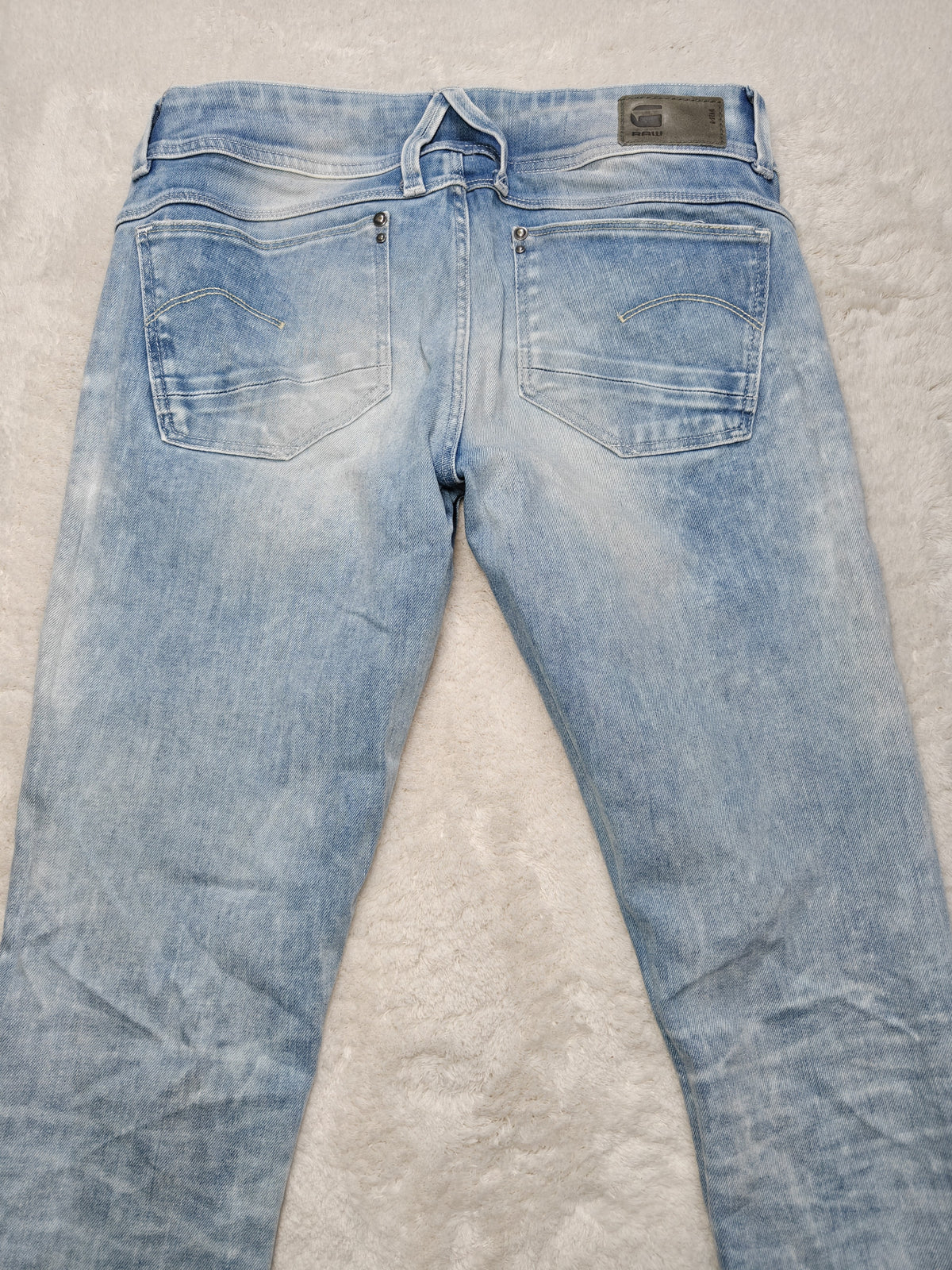 Women G-Star RAW Lynn Light Blue Skinny W28 L32 (EU 38/M) Jeans