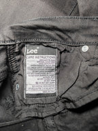 Women Lee High Licks Black Super Skinny W27 L31 (EU 36/S) Jeans