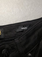 Women Lee High Licks Black Super Skinny W27 L31 (EU 36/S) Jeans