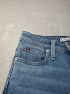 Women Tommy Hilfiger Gramercy Blue Tapered W25 L28 (EU 34/XS) Jeans