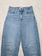 Women Tommy Hilfiger Gramercy Blue Tapered W25 L28 (EU 34/XS) Jeans
