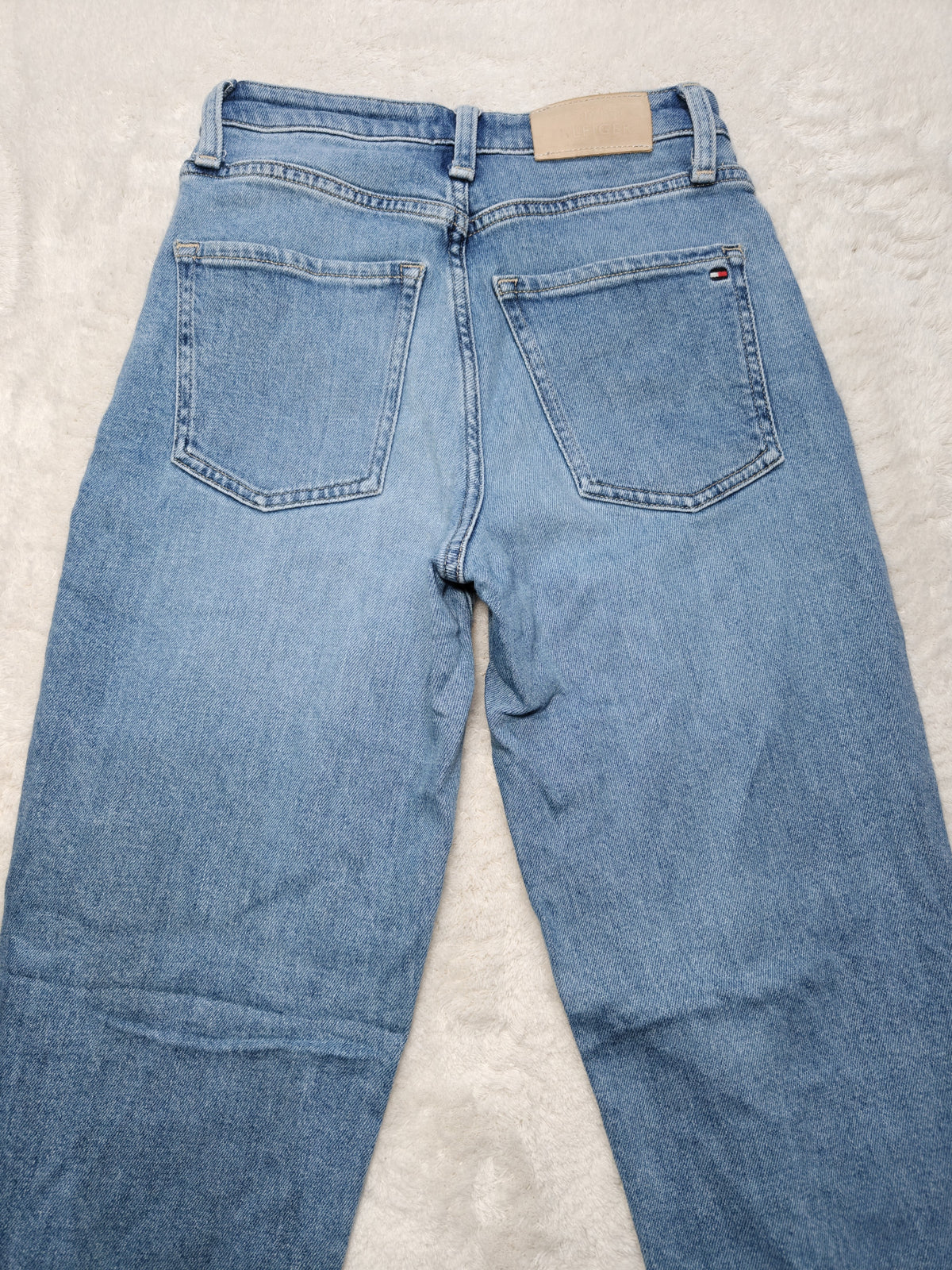Women Tommy Hilfiger Gramercy Blue Tapered W25 L28 (EU 34/XS) Jeans