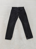 Women Carhartt Klondike Black Faded Slim Mid Waist W26 L28 (EU 36/S) Jeans