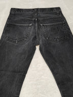 Women Carhartt Klondike Black Faded Slim Mid Waist W26 L28 (EU 36/S) Jeans