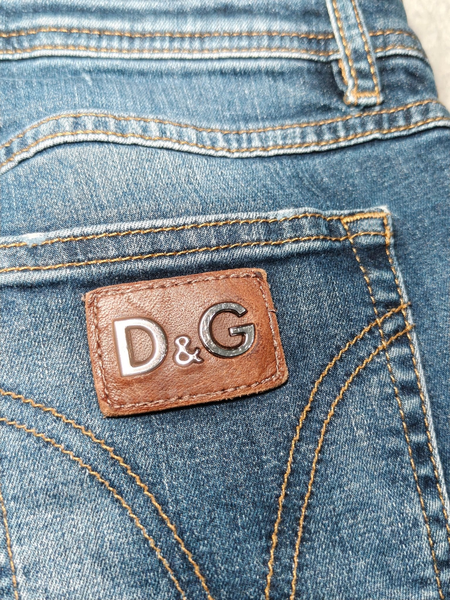 Women D&G Dolce & Gabbana Pretty Blue Skinny W28 (EU 38/M) Jeans