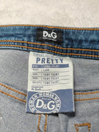 Women D&G Dolce & Gabbana Pretty Blue Skinny W28 (EU 38/M) Jeans