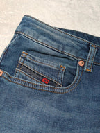 Women Diesel Candys - Ne Dark Blue Wash 084UB Boyfriend W27 L28 (EU 36/S) Jeans