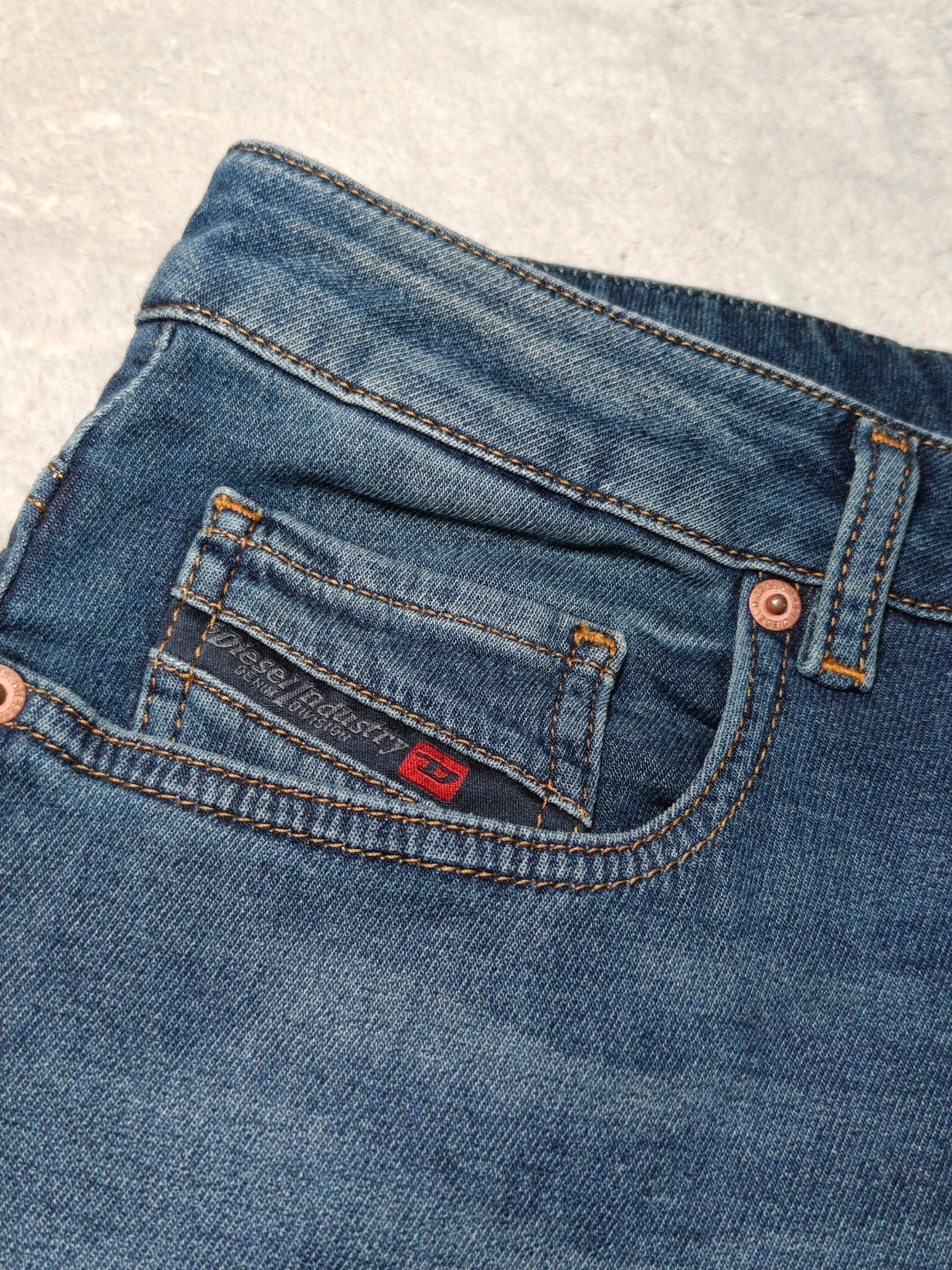 Women Diesel Candys - Ne Dark Blue Wash 084UB Boyfriend W27 L28 (EU 36/S) Jeans