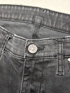 Women Diesel Skinzee - Low Black Wash 0668I Skinny W28 L30 (EU 38/M) Jeans