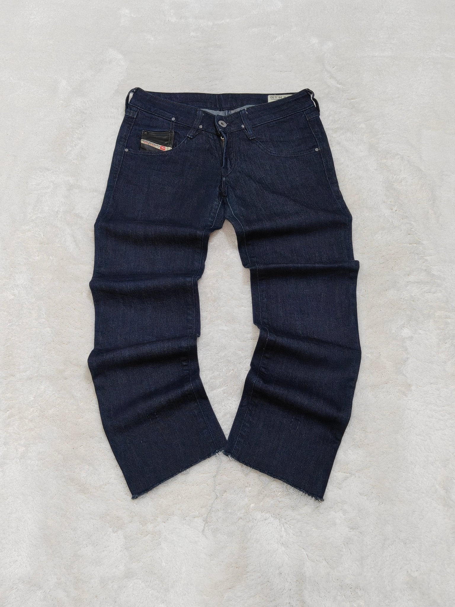 Women Diesel Clush Blue Wash 008FE Straight W26 L28 (EU 36/S) Jeans