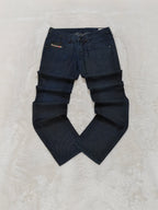 Women Diesel Clush Made in Italy 2007 Dark Blue Wash 008LG Slim W26 L32 (EU 36/S) Jeans