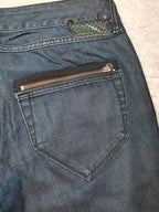 Women Diesel Clush Made in Italy 2007 Dark Blue Wash 008LG Slim W26 L32 (EU 36/S) Jeans