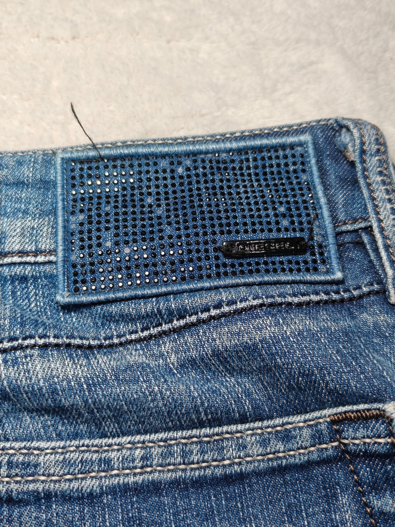Women Diesel Cuddy Blue Wash 008JQ Slim W28 L32 (EU 38/M) Jeans