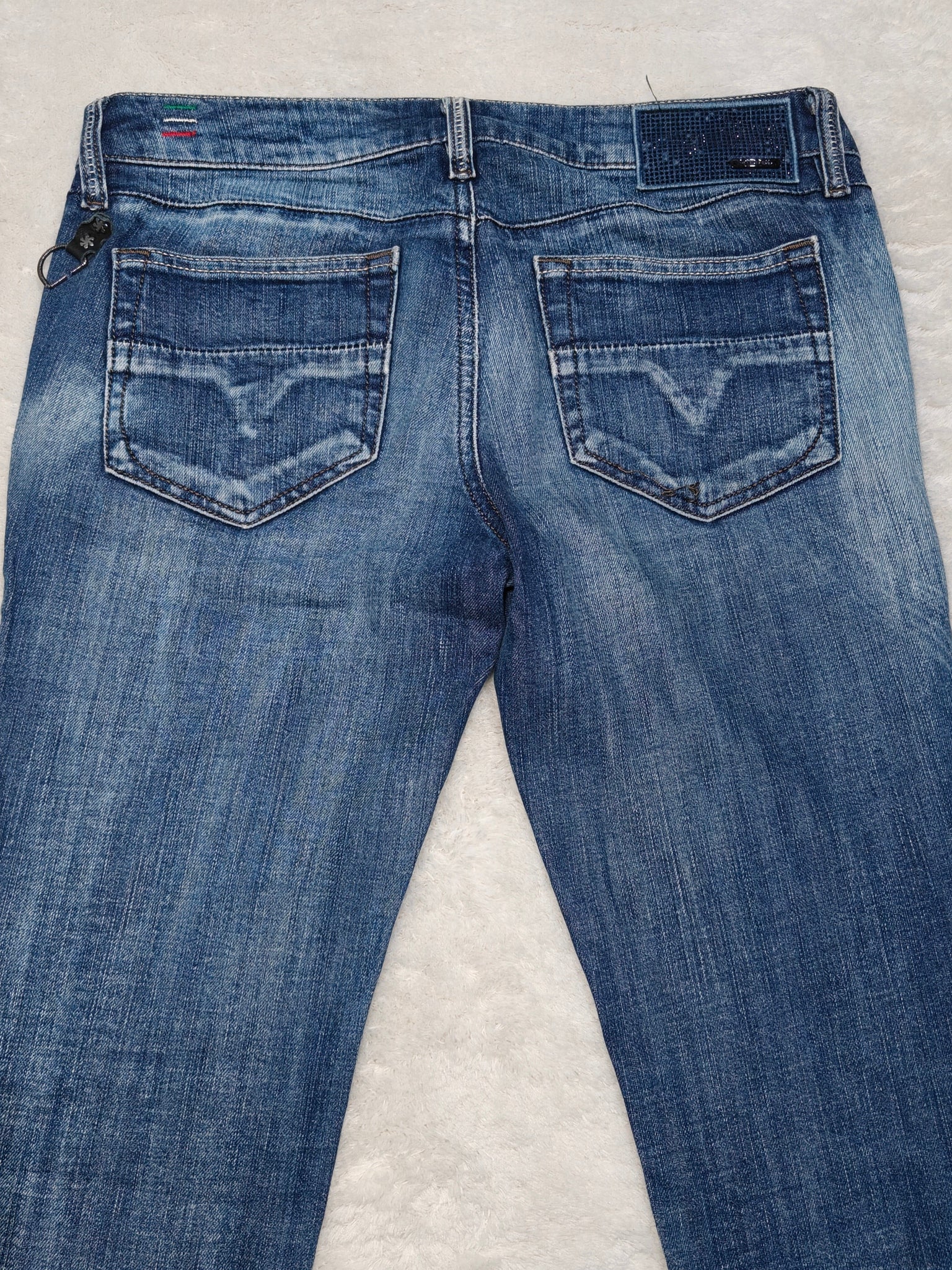 Women Diesel Cuddy Blue Wash 008JQ Slim W28 L32 (EU 38/M) Jeans
