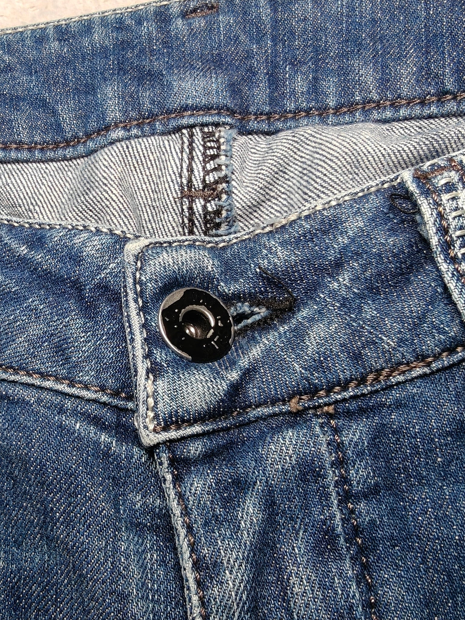Women Diesel Cuddy Blue Wash 008JQ Slim W28 L32 (EU 38/M) Jeans