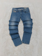 Women Diesel Getlegg Light Blue Wash 0884X Slim Skinny W26 L32 (EU 36/S) Jeans
