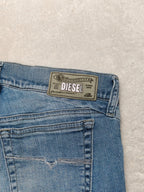 Women Diesel Getlegg Light Blue Wash 0884X Slim Skinny W26 L32 (EU 36/S) Jeans