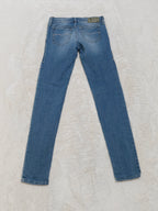 Women Diesel Getlegg Light Blue Wash 0884X Slim Skinny W26 L32 (EU 36/S) Jeans