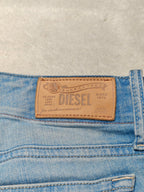 Women Diesel Grupee - Zip Light Blue Skinny W24 L30 (EU 34/XS) Jeans