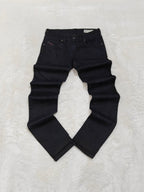 Women Diesel Grupee Black Faded Dark Blue Wash 0800R Skinny W25 L30 (EU 34/XS) Jeans