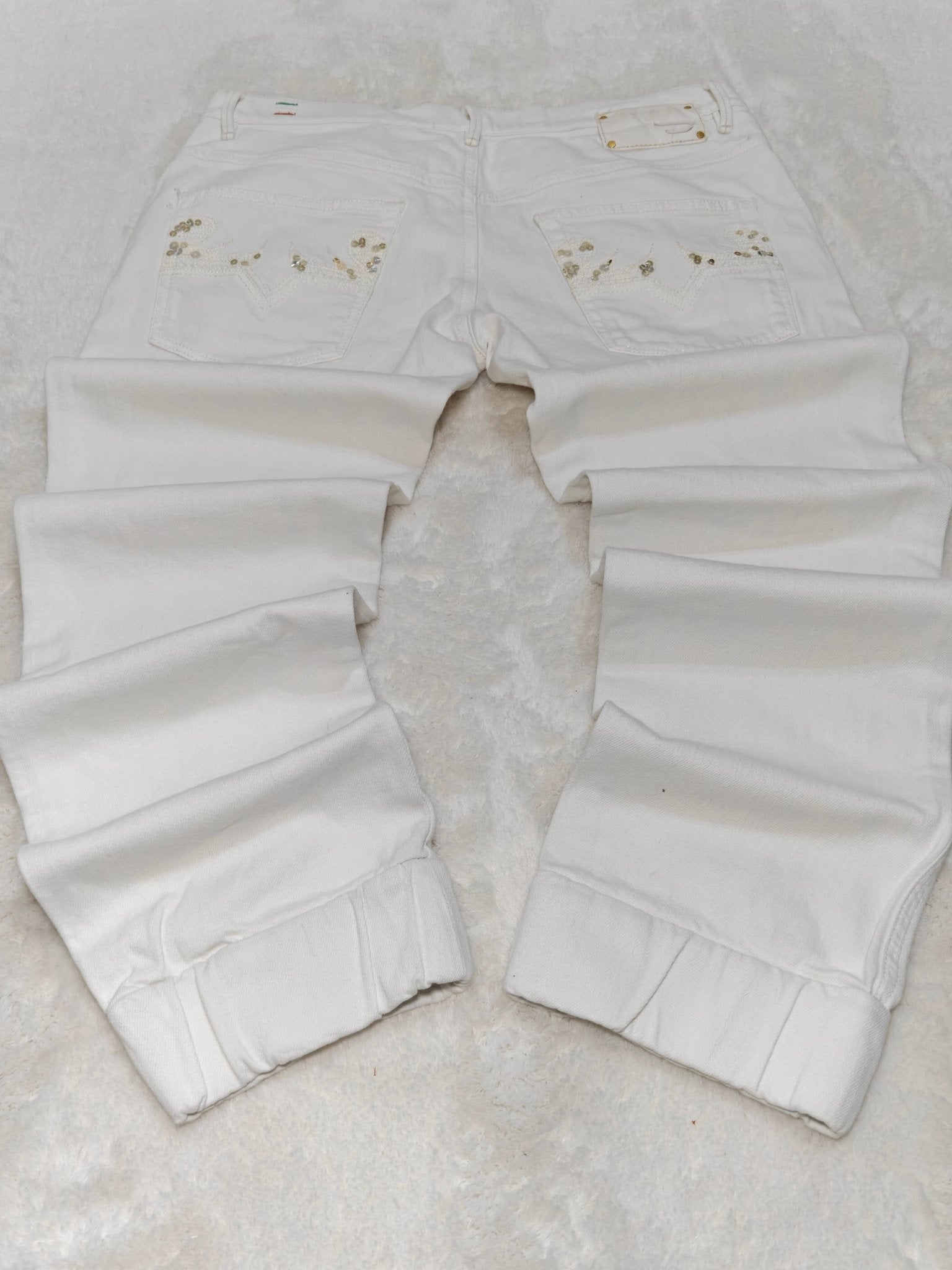 Women Diesel JOYZE White Wash 008AC Slim Tapered W30 L34 (EU 40/L) Jeans