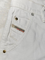 Women Diesel JOYZE White Wash 008AC Slim Tapered W30 L34 (EU 40/L) Jeans