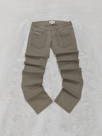 Women Diesel Khaki Slim Skinny Low Waist W26 L32 (EU 36/S) Jeans