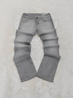 Women Diesel Lhela Grey Wash 008GC Straight W25 L32 (EU 34/XS) Jeans