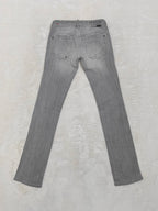 Women Diesel Lhela Grey Wash 008GC Straight W25 L32 (EU 34/XS) Jeans