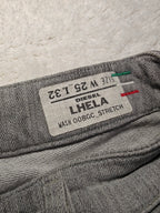 Women Diesel Lhela Grey Wash 008GC Straight W25 L32 (EU 34/XS) Jeans