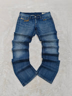 Women Diesel Liv Blue Wash 0071Y Straight W28 L34 (EU 38/M) Jeans