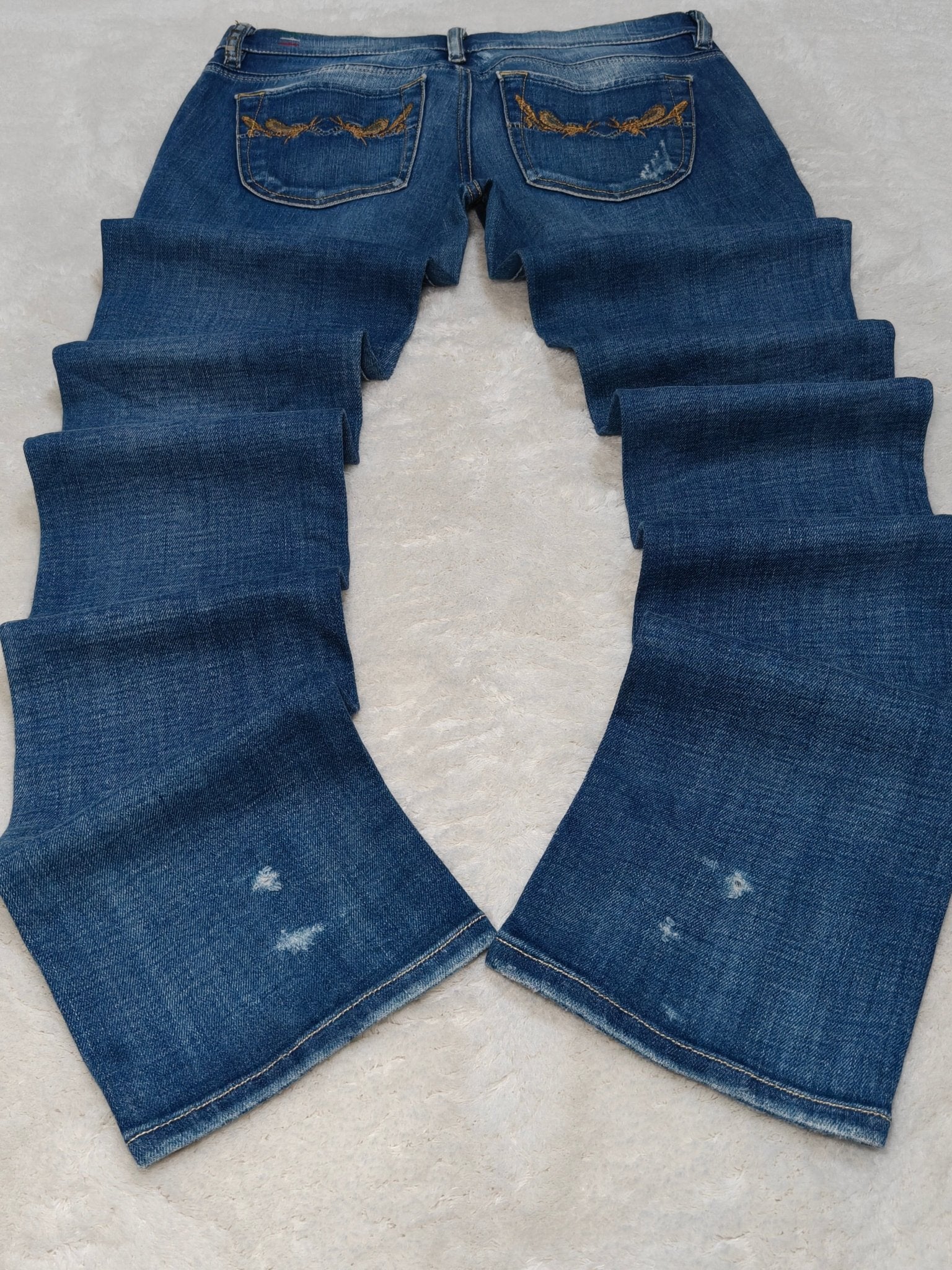 Women Diesel Liv Blue Wash 0071Y Straight W28 L34 (EU 38/M) Jeans