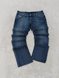 Women Diesel Liv Blue Wash 0072J Straight W30 L32 (EU 40/L) Jeans