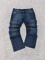 Women Diesel Liv Blue Wash 0072J Straight W30 L32 (EU 40/L) Jeans