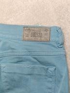 Women Diesel Livier Light Blue Wash 066V1 Super Slim Jegging W30 L34 (EU 40/L) Jeans