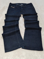 Women Diesel Louvely Dark Blue Wash 00AA8 Bootcut W28 L32 (EU 38/M) Jeans