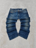 Women Diesel Lowky Blue Wash 008E4 Straight W26 L28 (EU 36/S) Jeans