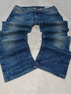 Women Diesel Lowky Blue Wash 008E4 Straight W26 L28 (EU 36/S) Jeans