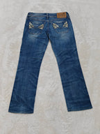 Women Diesel Lowky Blue Wash 008E4 Straight W26 L28 (EU 36/S) Jeans
