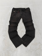 Women Diesel Lowky Made in Italy 2007 Dark Brown Wash 008GL W29 L34 (EU 38/M) Jeans