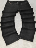 Women Diesel Matic Black Faded Wash 008GX Straight Slim W29 L34 (EU 38/M) Jeans