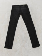 Women Diesel Matic Black Faded Wash 008GX Straight Slim W29 L34 (EU 38/M) Jeans