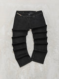 Women Diesel Matic Black Faded Wash 008GX Straight Slim W29 L34 (EU 38/M) Jeans