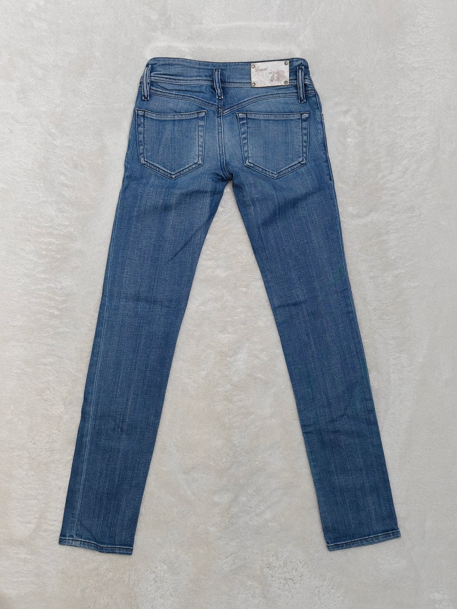 Women Diesel Matic Blue Wash 008IG Slim W24 L32 (EU 34/XS) Jeans