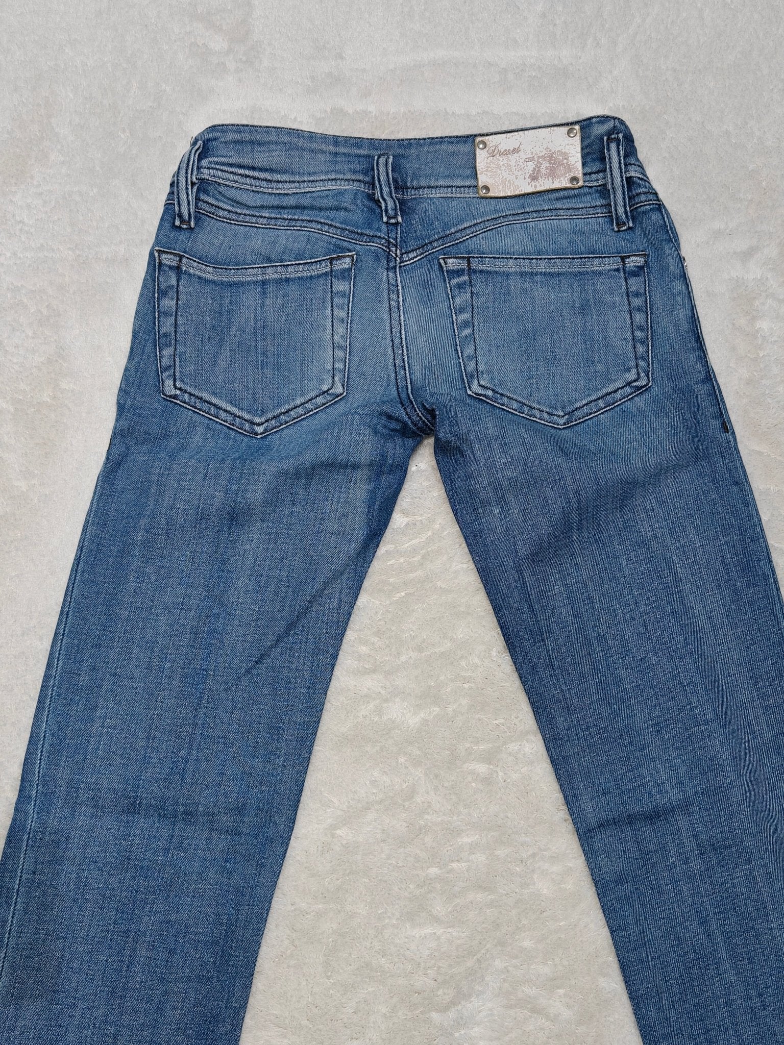 Women Diesel Matic Blue Wash 008IG Slim W24 L32 (EU 34/XS) Jeans