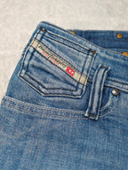 Women Diesel Matic Blue Wash 008IG Slim W24 L32 (EU 34/XS) Jeans