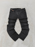 Women Diesel Matic Made in Italy 2006 Black Faded Wash 0089S W28 L34 (EU 38/M) Jeans