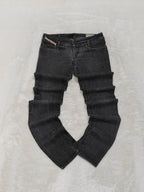 Women Diesel Matic Made in Italy 2006 Black Faded Wash 0089S W28 L34 (EU 38/M) Jeans